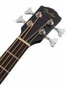 Fender CB-60SCE Bass, Indian Laurel, Black