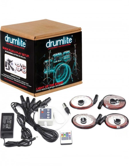 Pearl DL-K2D, DrumLite Full Kit Double LEDs (22BD,16FT,12TT,10TT)