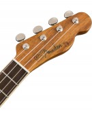 Fender Montecito Tenor Ukulele, Koa Fingerboard, w / bag, Natural Koa
