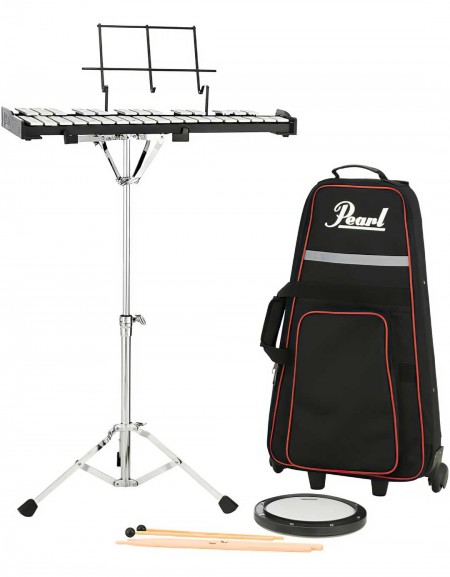 Pearl PK-910C Percussion Kit with Carry Bag and Rolling Cart