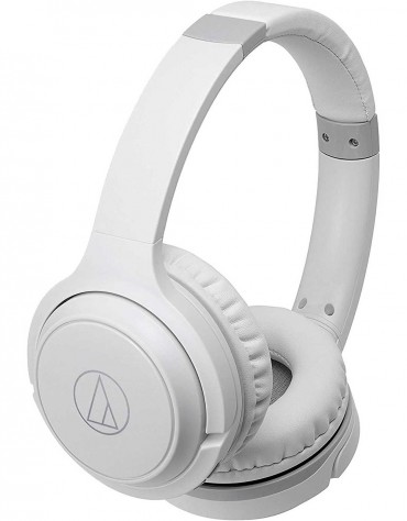 Audio-Technica ATH-S200BTWH On-Ear Bluetooth Headphones White
