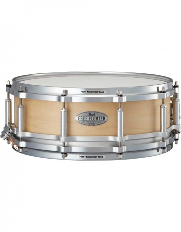 Pearl FTMM1450/321, Free Floating Maple, 14”x5” Snare Drum, Satin Maple