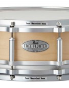 Pearl FTMM1450/321, Free Floating Maple, 14”x5” Snare Drum, Satin Maple