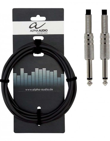 Alpha Audio 190.010, 9m Basic Line Instrument Cable Mono