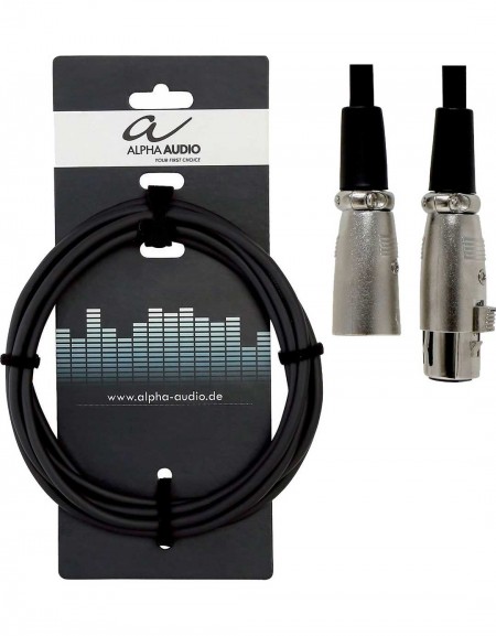 Alpha Audio 190.050, 9m Basic Line Microphone Cable