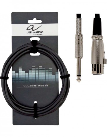 Alpha Audio 190.060, 3m Basic Line Microphone Cable