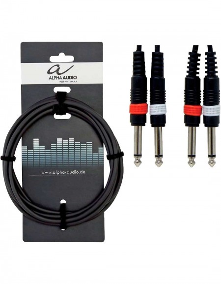 Alpha Audio 190.170, 1.5m Basic Line Twin Cable