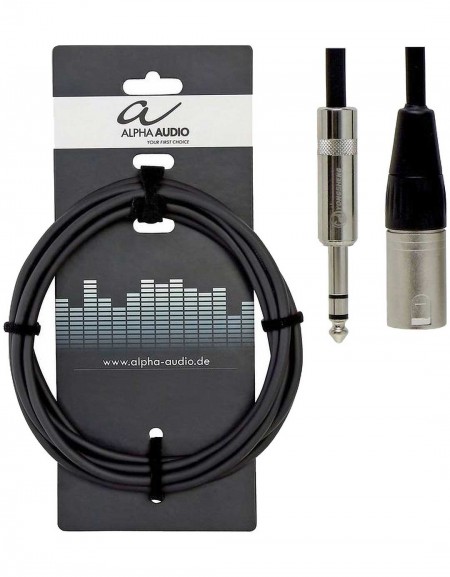 Alpha Audio 190.717, 6m Pro Line Balanced audio connection