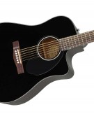 Fender CD-60SCE, Walnut Fingerboard, Black
