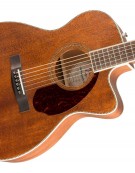 Fender PM-3 Triple-0 NE, All-Mahogany, Includes Deluxe Hardshell Case, Natural