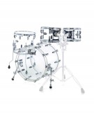 Pearl Crystal Beat Series CRB524P/C730, 4-Piece Shell Set, Ultra Clear