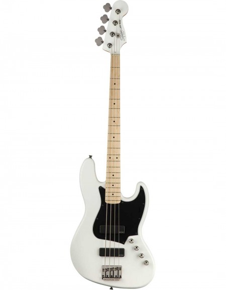 Squier Contemporary Active Jazz Bass® HH, Maple Fingerboard, Flat White