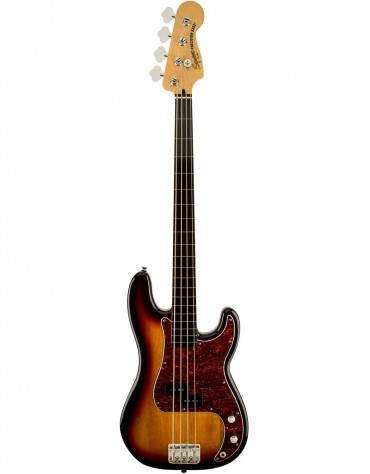 Squier Vintage Modified Precision Bass® Fretless, Ebonol Fingerboard, 3-Color Sunburst