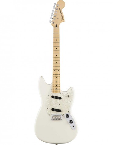 Fender Mustang®, Maple Fingerboard, Olympic White