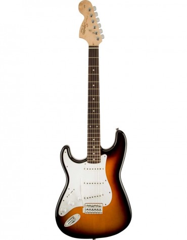 Squier Affinity Series™ Stratocaster® Left-Handed, Indian Laurel, Brown Sunburst