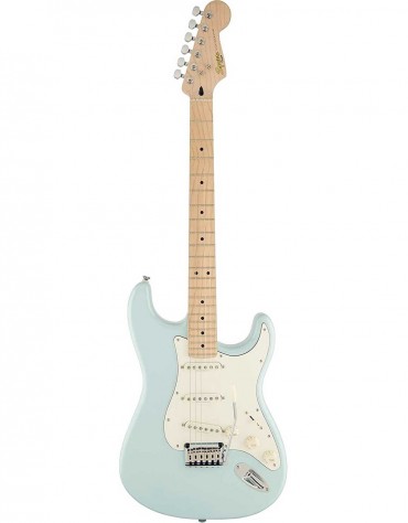 Squier Deluxe Stratocaster®, Maple Fingerboard, Daphne Blue