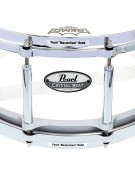 Pearl CRB1465S/C730, 14"x6.5" Crystal Beat Free Floating Snare Drum Ultra Clear
