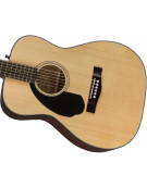Fender CC-60S Left Handed, Concert Solid Top, Walnut Fingerboard, Natural