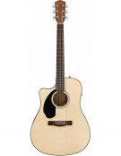 Fender CD-60SCE Dread LH, Walnut Fingerboard, Natural