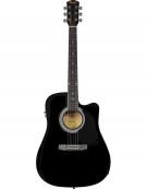 Squier SA-105CE, Black