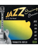 Thomastik JS112, 676.727 Strings For Electric Guitar Jazz Swing Series Nickel Flat Wound