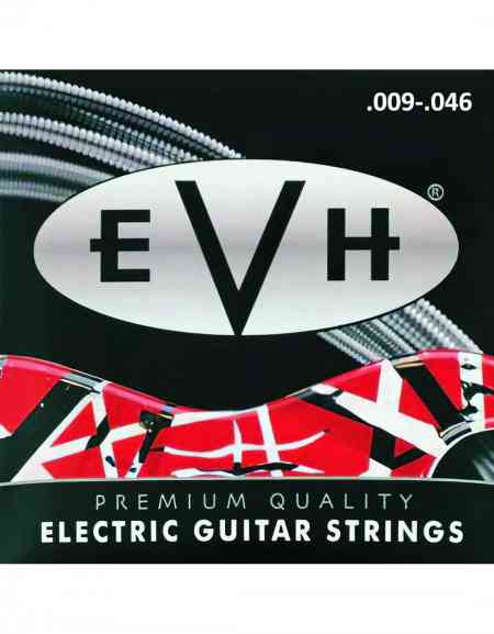 EVH Premium Electric Guitar Strings, Regular Light (9 - 46)