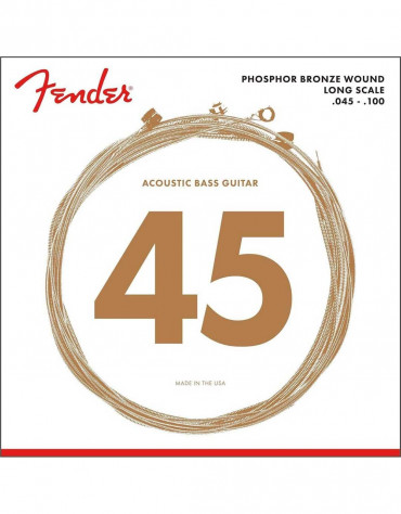 Fender 8060 Acoustic Bass Strings, (.045-.100)