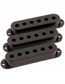 Fender Pickup Covers, Stratocaster® Black (3)