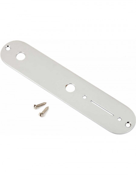 Fender Vintage Telecaster® Control Plate, 2-Hole (Chrome)