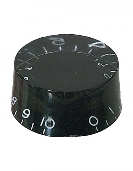 Gewa 556.000, Partsland Knob For Potentiometer, Black Colour