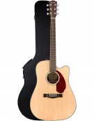 Fender CD-140SCE, Walnut Fingerboard, Natural, Includes Hardshell Case
