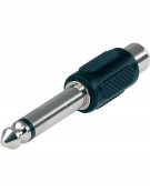 Gewa 191.607, Cinch socket - 6,3 mm mono jack plug