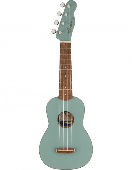 Fender FSR Venice Soprano Ukulele, Walnut Fingerboard, Sonic Grey