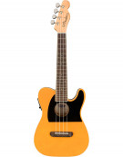 Fender Fullerton Tele® Uke, Concert, Walnut Fingerboard, Butterscotch Blonde