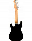 Fender Fullerton Strat® Uke, Concert, Walnut Fingerboard, Black