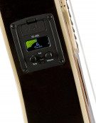 Fender Fullerton Strat® Uke, Concert, Walnut Fingerboard, Black