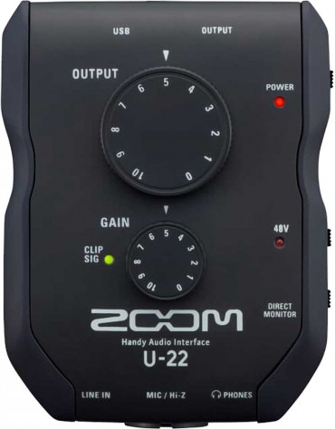 Zoom U-22, Handy Audio Interface