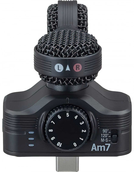 Zoom Am7, MS Stereo Microphone with USB-C plug