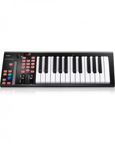 i-Con iKeyboard 3X USB MIDI Controller Keyboard with 25 keys