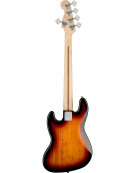 Squier Affinity Series™ Jazz Bass® V, Indian Laurel Fingerboard, 3-Color Sunburst