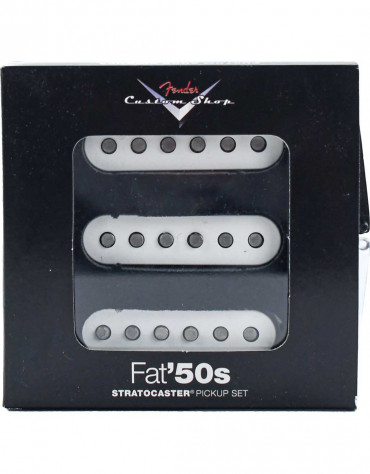 Fender Custom Shop Fat '50s Stratocaster® Pickups, (3)