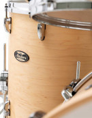 Pearl Masters Maple Gum MMG924XSP/C186, 4-Piece Shell Set, Hand Rubbed Natural Maple