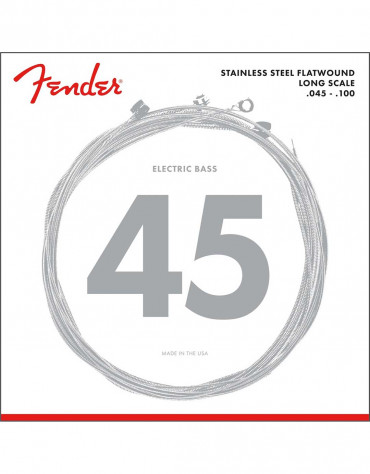 Fender Stainless 9050L Flatwound Bass Strings (.045-.100)