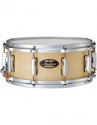 Pearl MMG1455S/C186 Masters Maple Gum 14 x 5.5 inch Snare Drum, Hand Rubbed Natural Maple
