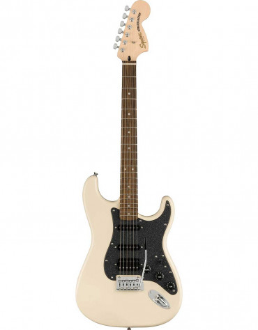 Squier Affinity FSR Series™ Stratocaster® HSS, Indian Laurel Fingerboard, Olympic White