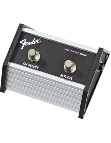 Fender 2-Button Footswitch: Channel Select-Effects On-Off