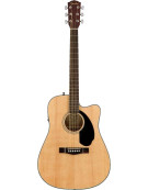 Fender CD-60SCE Dreadnought, Walnut Fingerboard, Natural