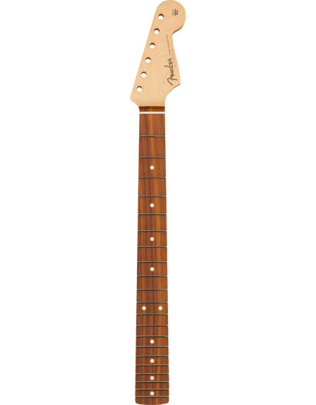 Fender Classic Player 60's Stratocaster Neck, 21 Med Jumbo Frets, Pau Ferro, C Shape, Pau Ferro Fingerboard, Natural
