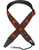 Fender Pasadena Woven Strap, Orange Wallflower