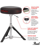 Pearl D-1500RGL, Roadster Drum Throne